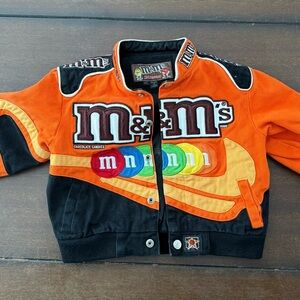 M&M Racing style toddler jacket size 3T